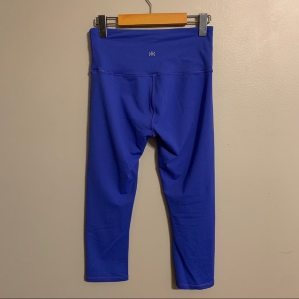 Kyodan blue purple high waist crop leggings